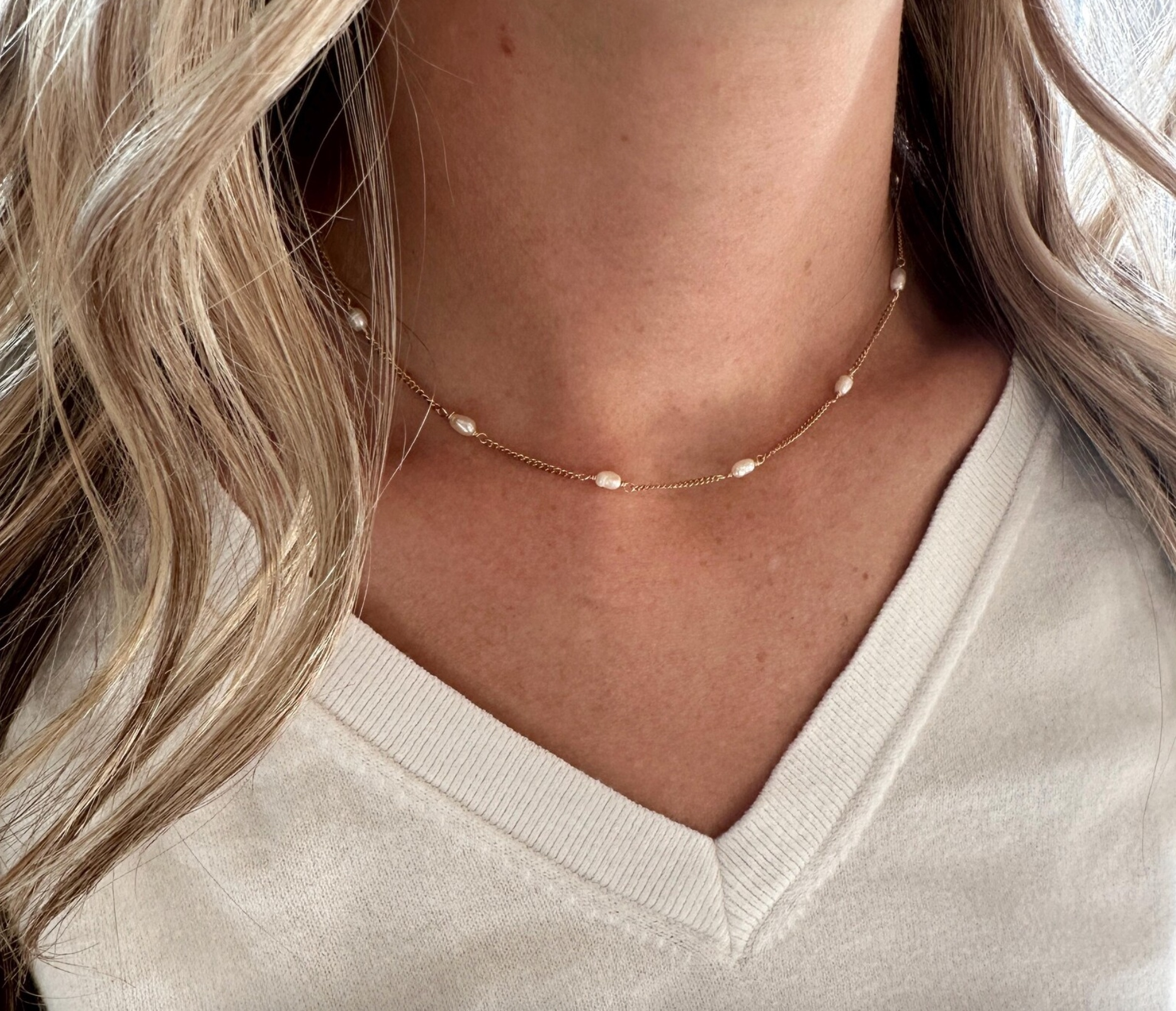 What Lies Behind Us Pearl Necklace, , large image number 3