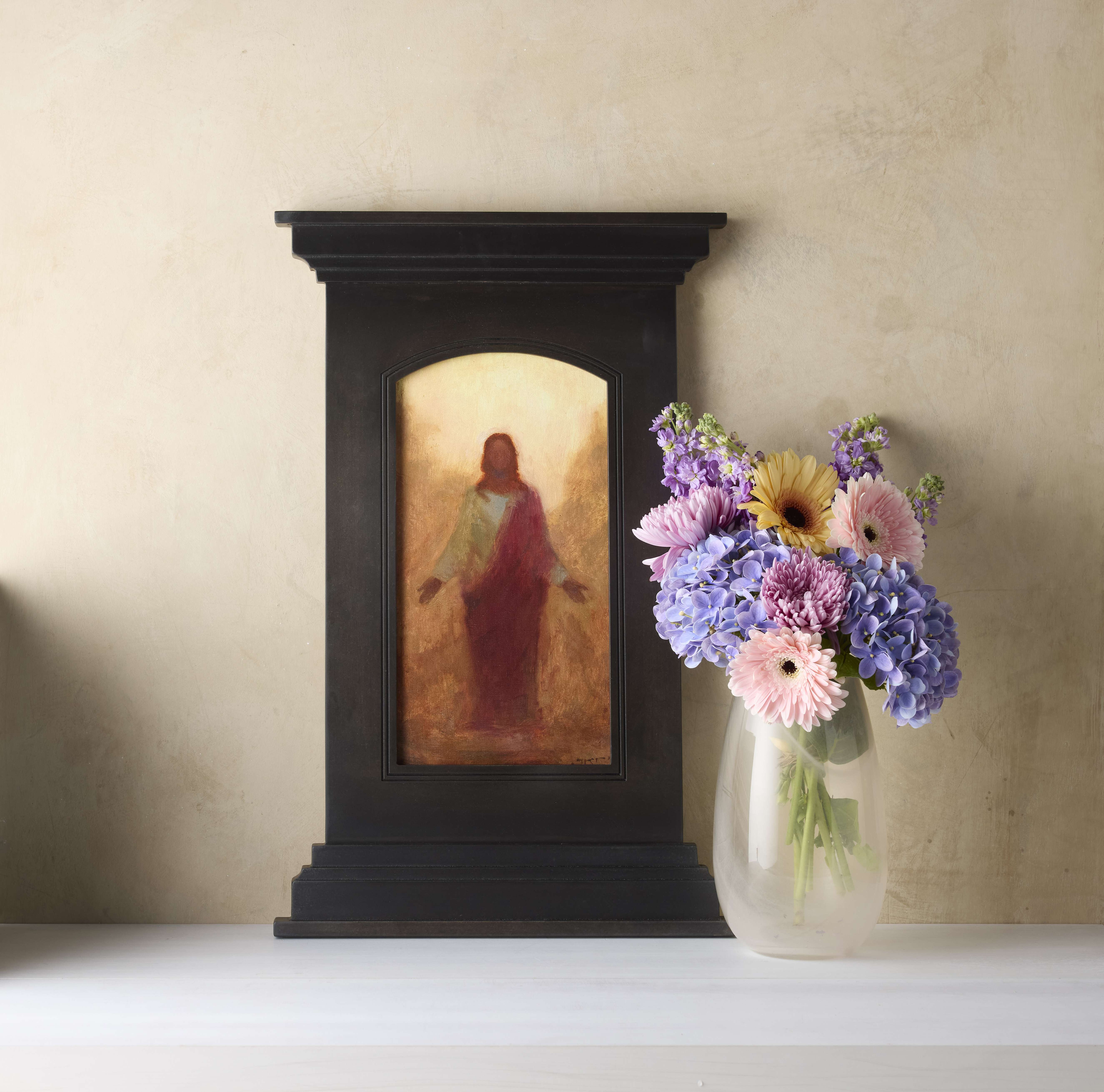 Resurrected Christ (25x16 Framed Canvas Print), , large image number 2