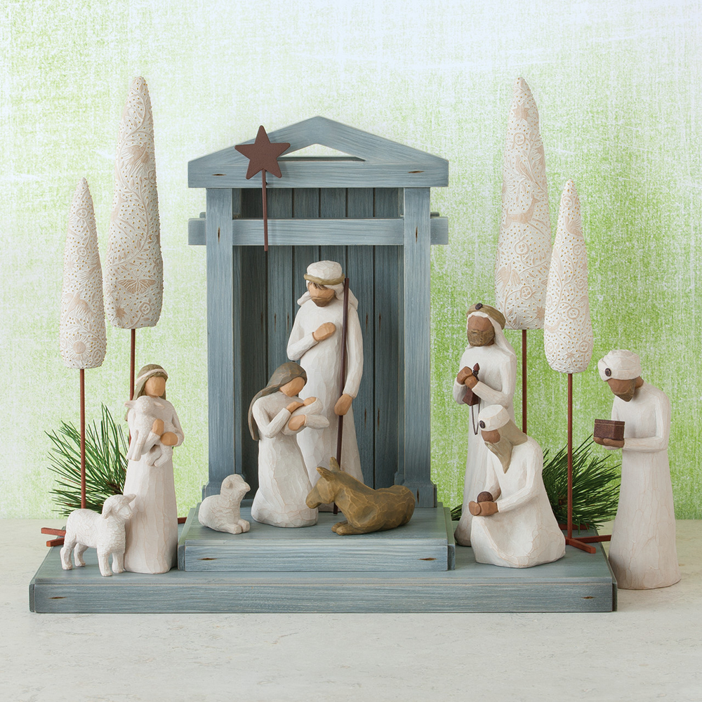 Willow Tree Holy Family Resin Nativity Figurines, , large image number 3