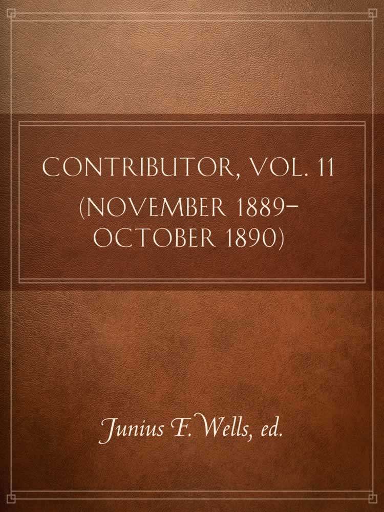 Contributor, Vol. 11
