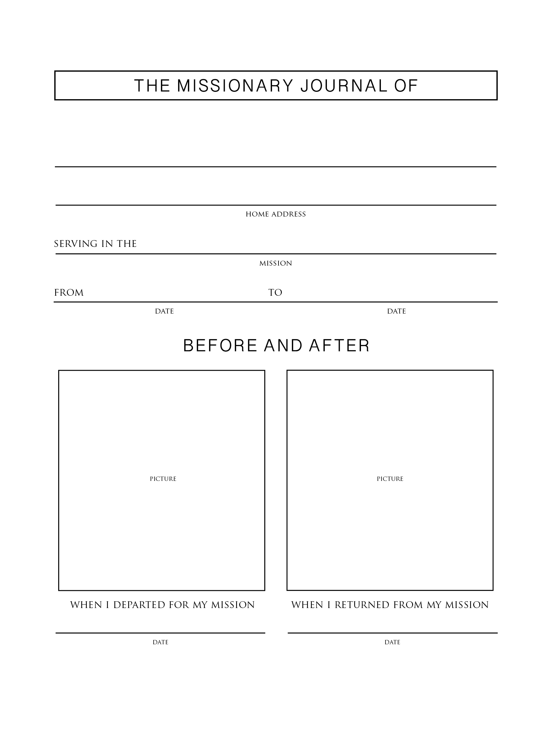Go and Do, Gray Linen Missionary Journal, , large