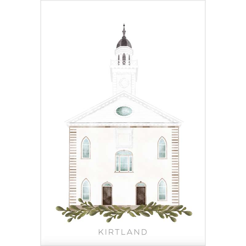 Kirtland Ohio Temple (11x13 Framed Art), , large image number 0