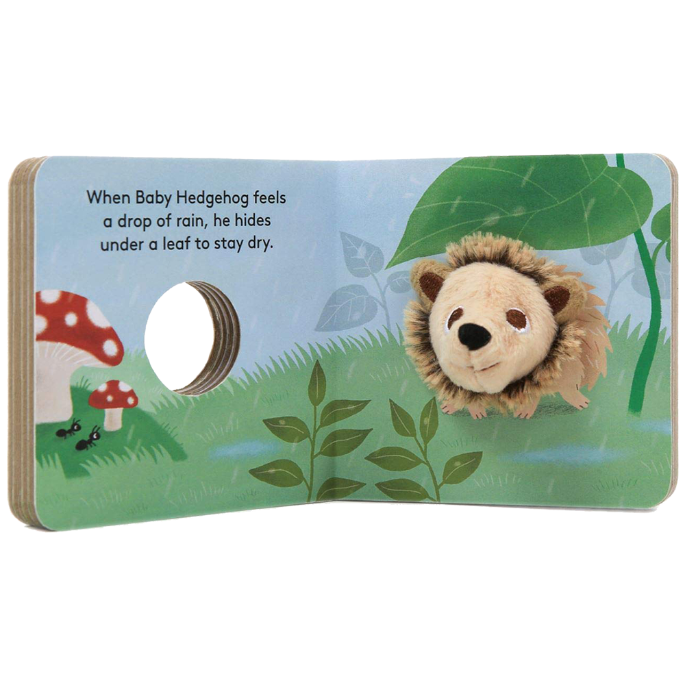 Baby Hedgehog Finger Puppet Book, , large