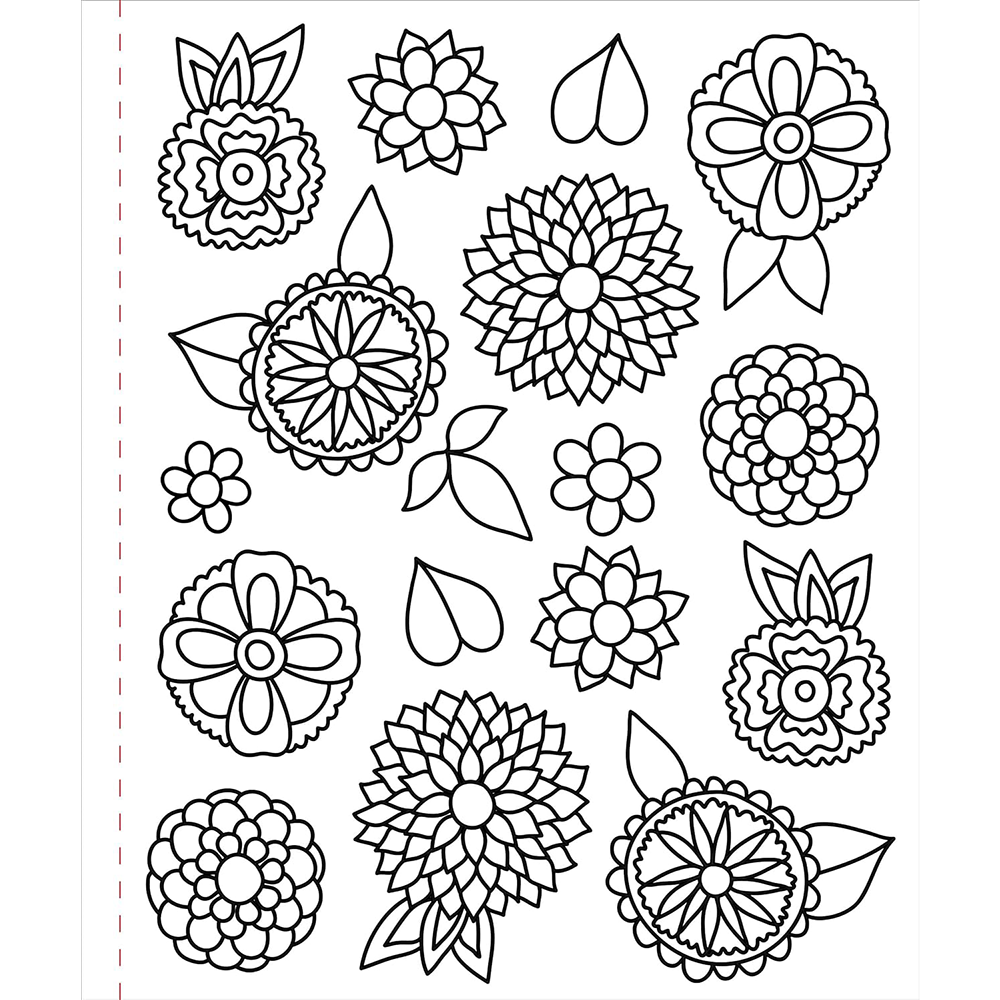 Large Print Coloring Book Color Me Calm, , large