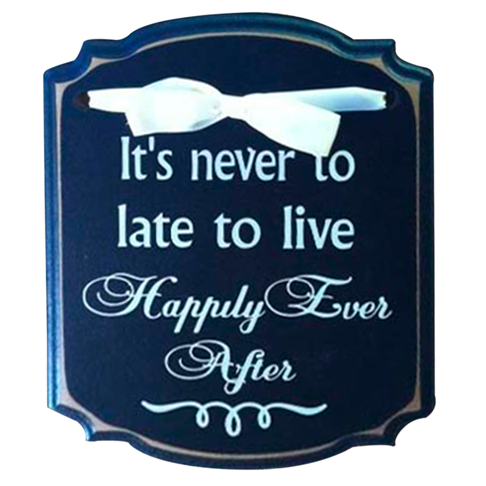 Happily Ever After (9x10 Plaque)