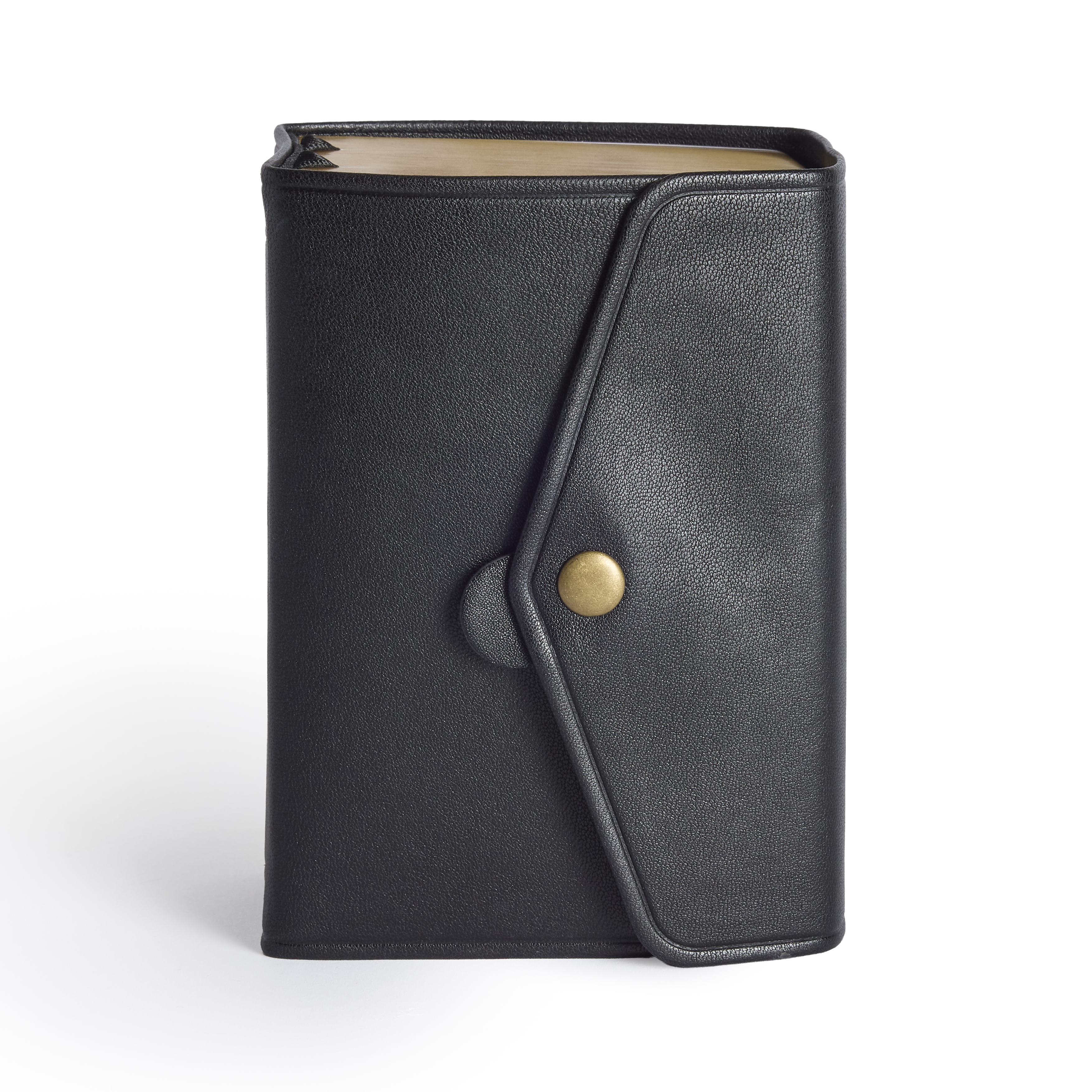 Genuine Leather Snap Quad Combination, Compact (Color Options)