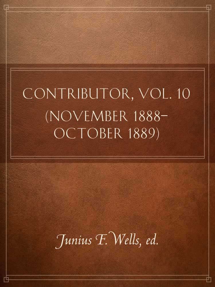 Contributor, Vol. 10