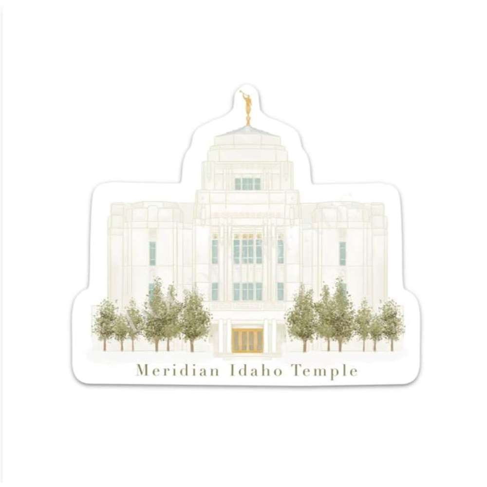 Meridian Temple Sticker