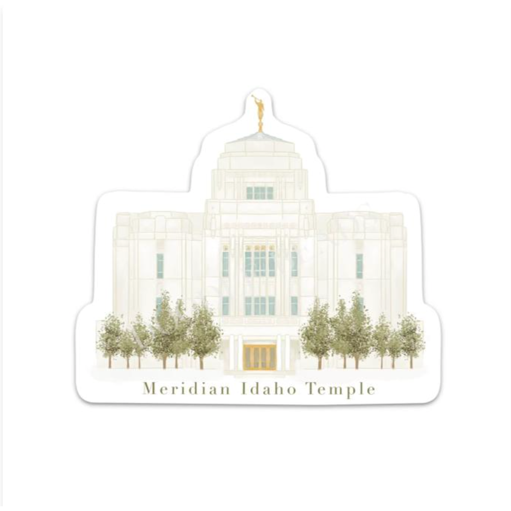 Meridian Temple Sticker