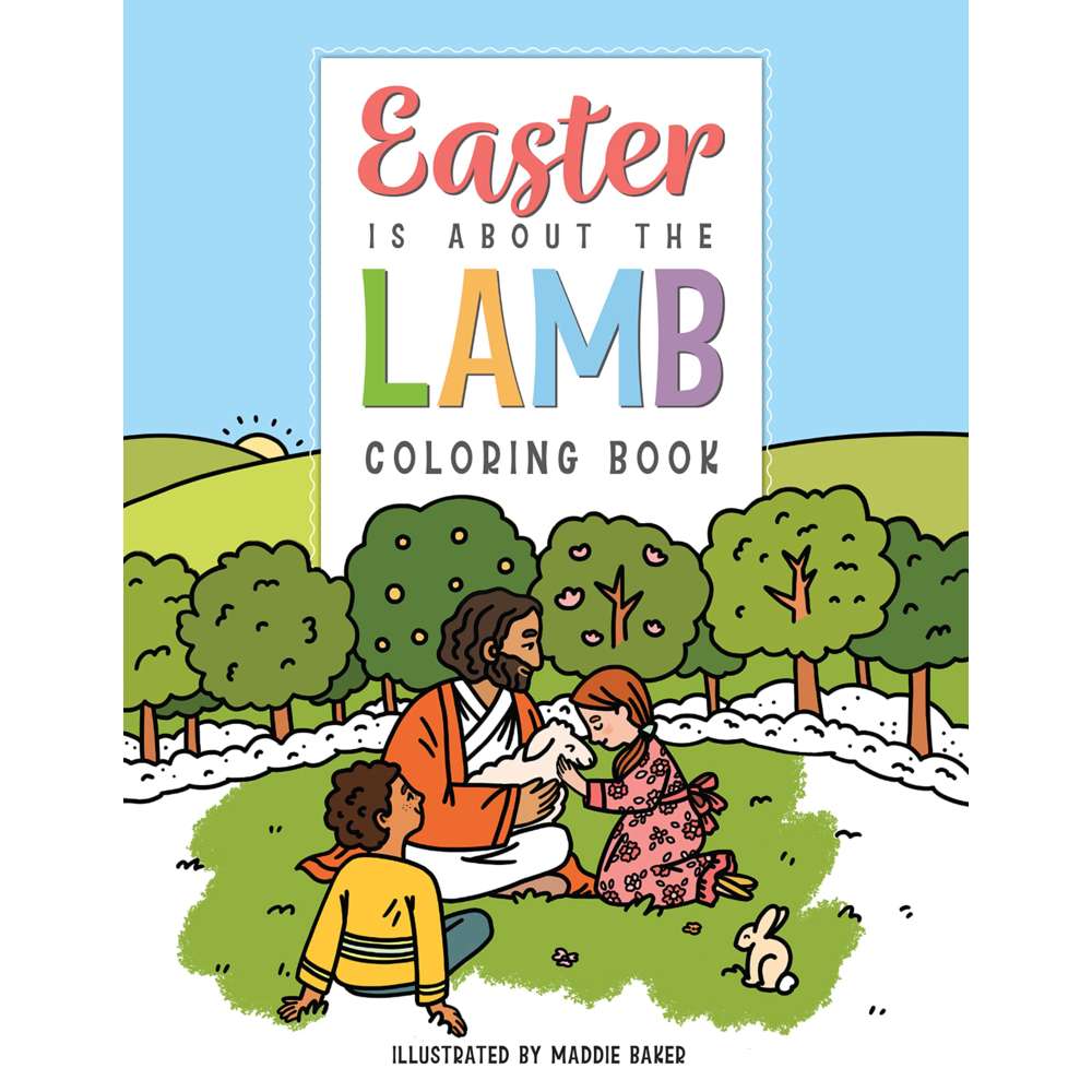 Easter is about the Lamb Coloring Book, , large image number 0