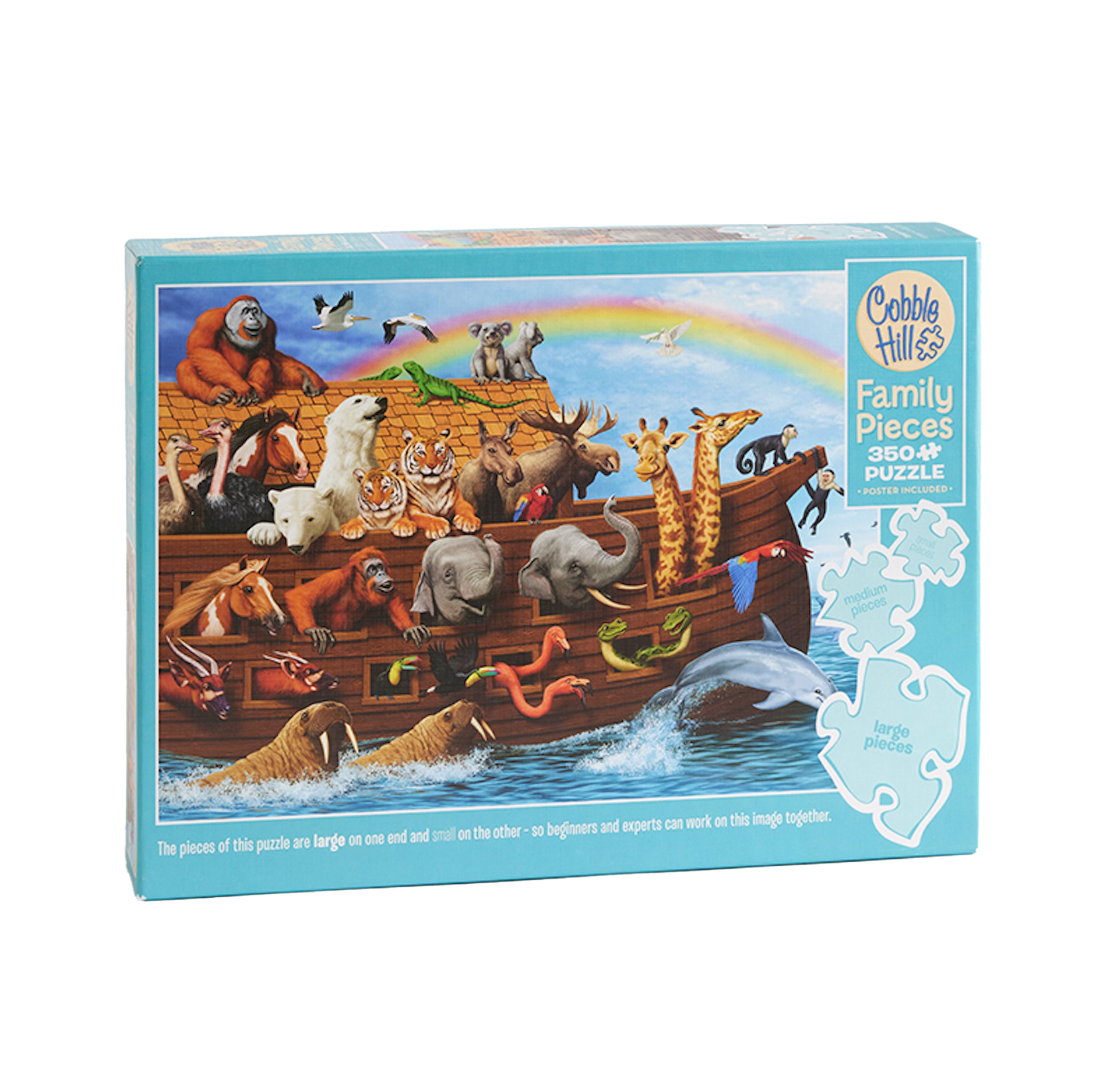 Voyage of the Ark 350 Piece Family Puzzle - COBBLE HILL | Deseret Book