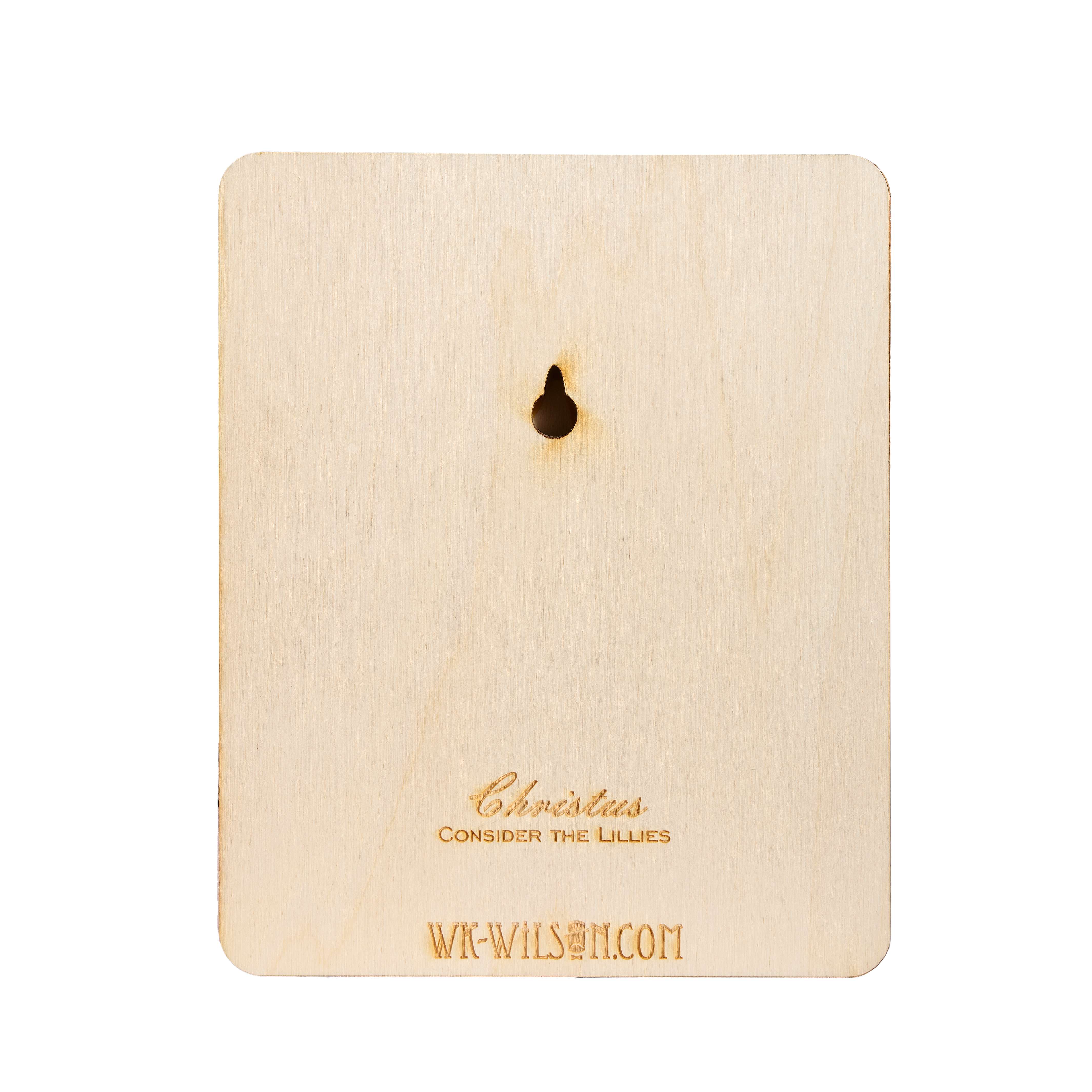 Christ: Consider the Lilies Layered Wood Plaque, , large image number 2