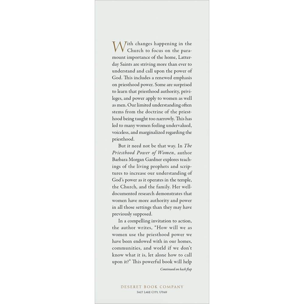 The Priesthood Power of Women, , large