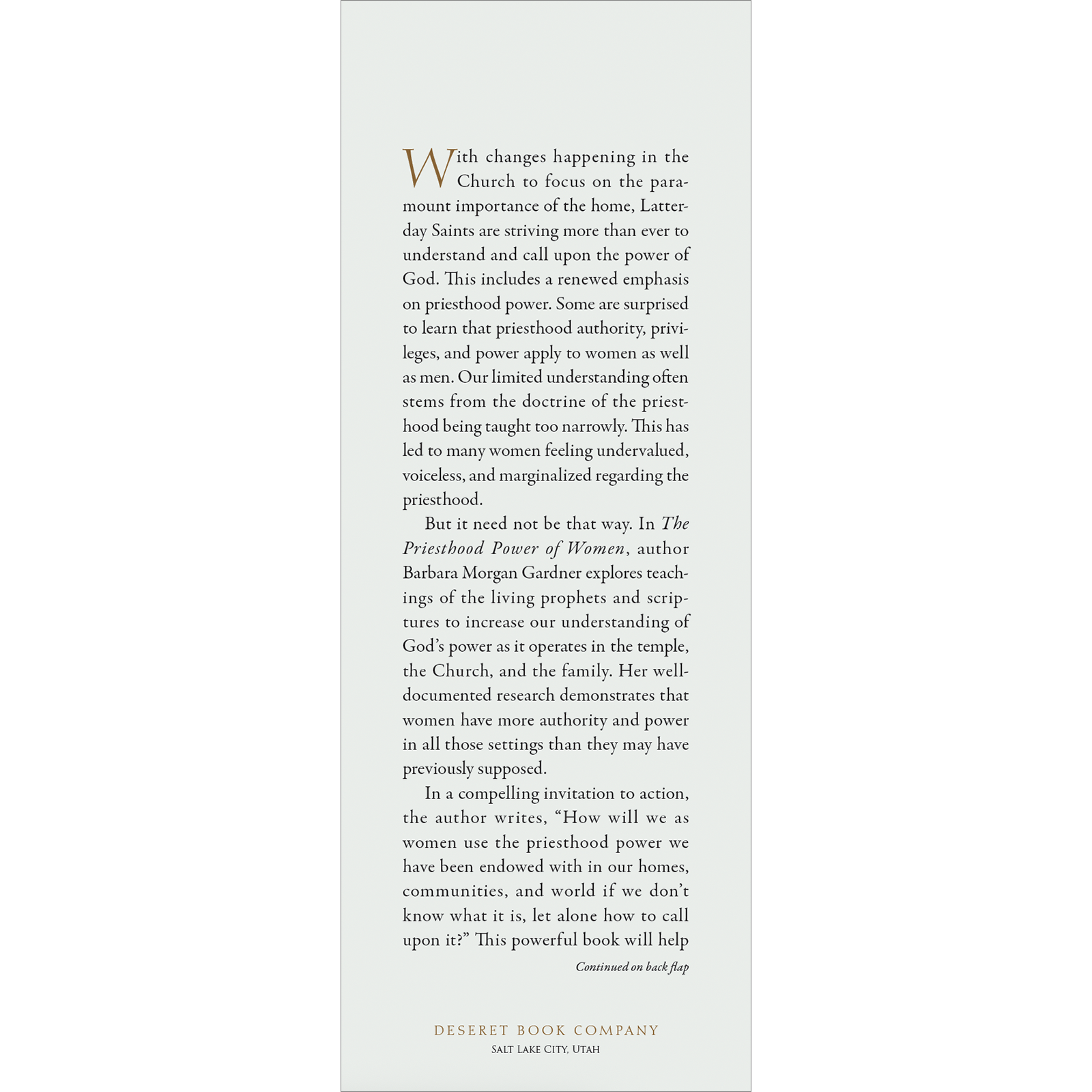 The Priesthood Power of Women, , large