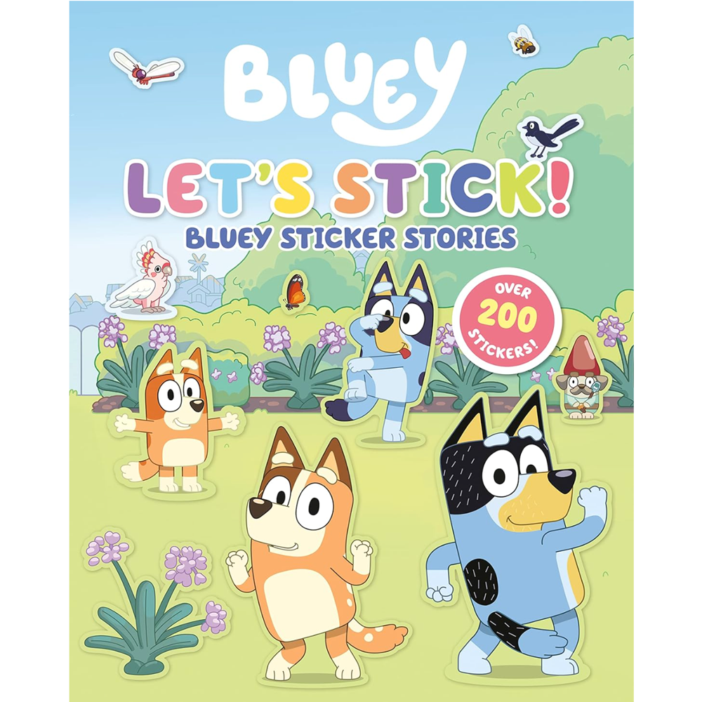 Lets Stick!: Bluey Sticker Stories, , large image number 0