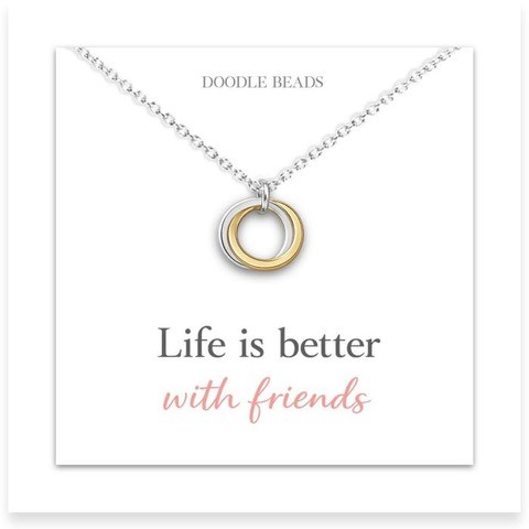 Life Is Better with Friends Necklace, , large image number 0