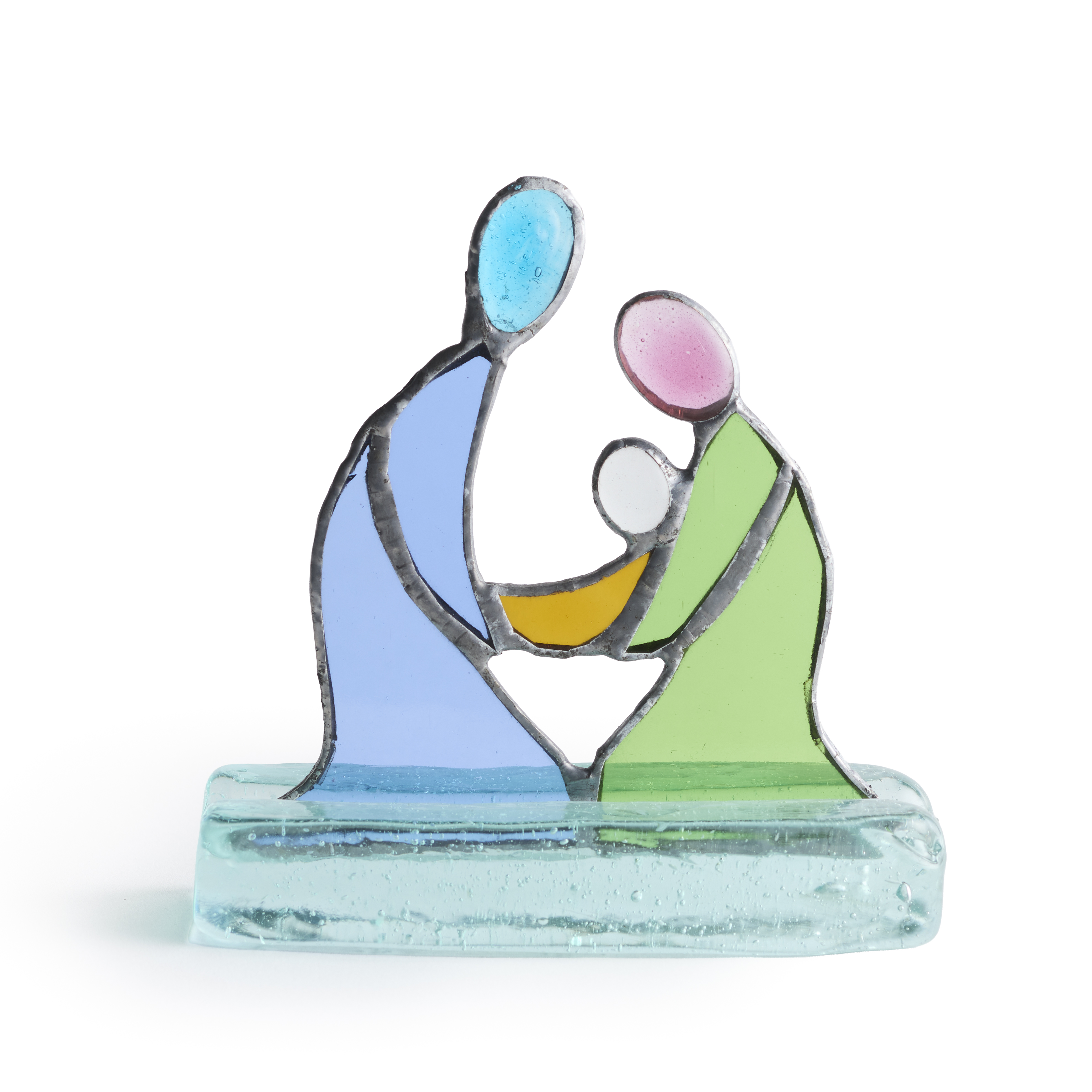 Kenya Glass Holy Family Nativity, , large image number 2