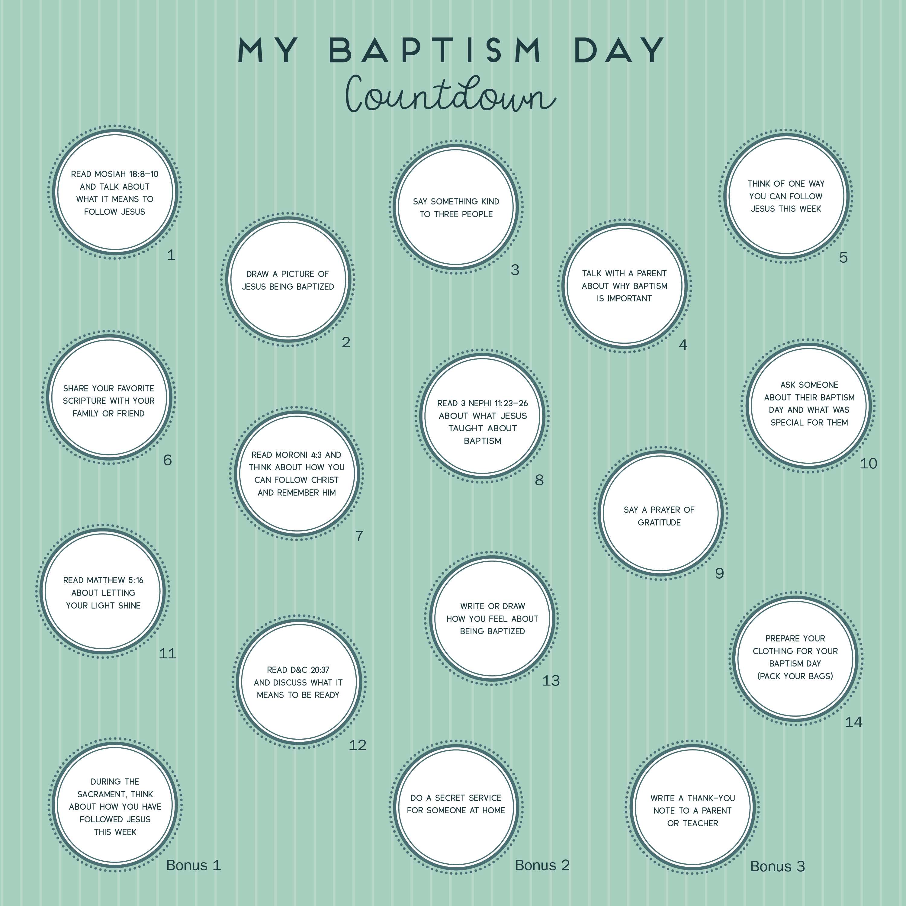 Baptism Countdown, , large image number 1