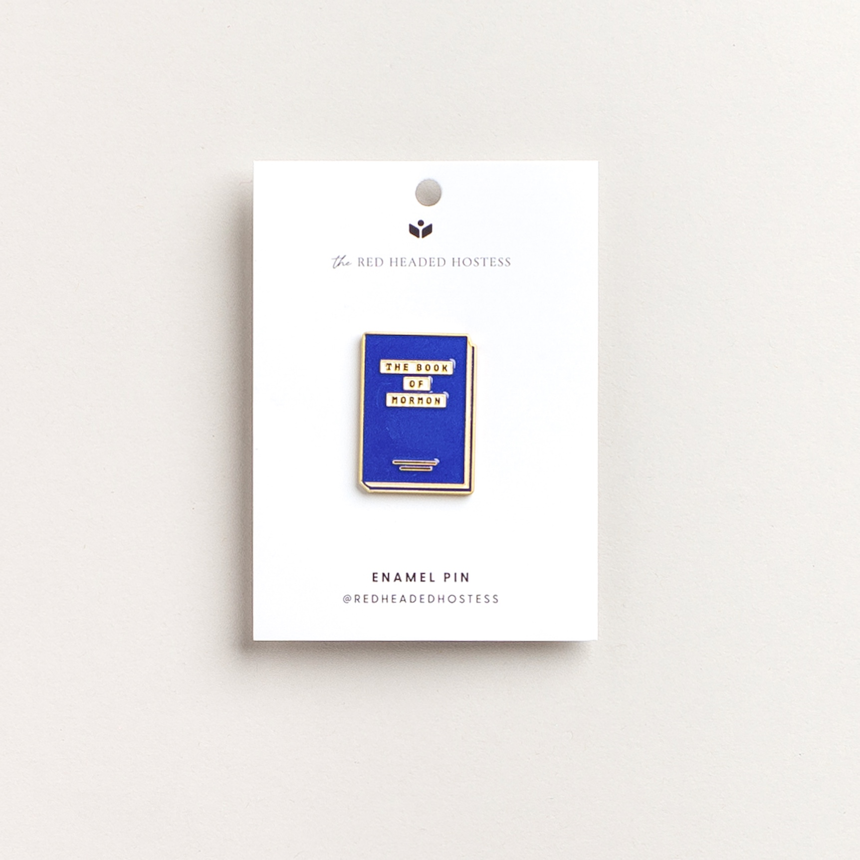 Book of Mormon Enamel Pin