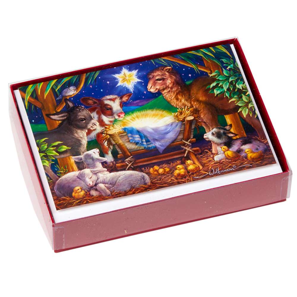A Child is Born Christmas Cards, , large image number 1