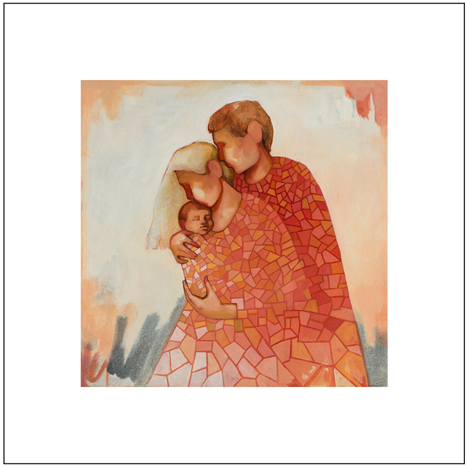 A Piece of Me (12x12 Matted Print)