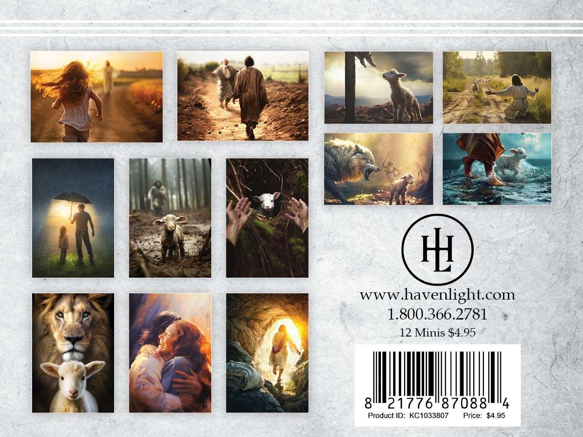 The Good Shepherd Mini Pack - 4x3 Set of 12 Prints, , large