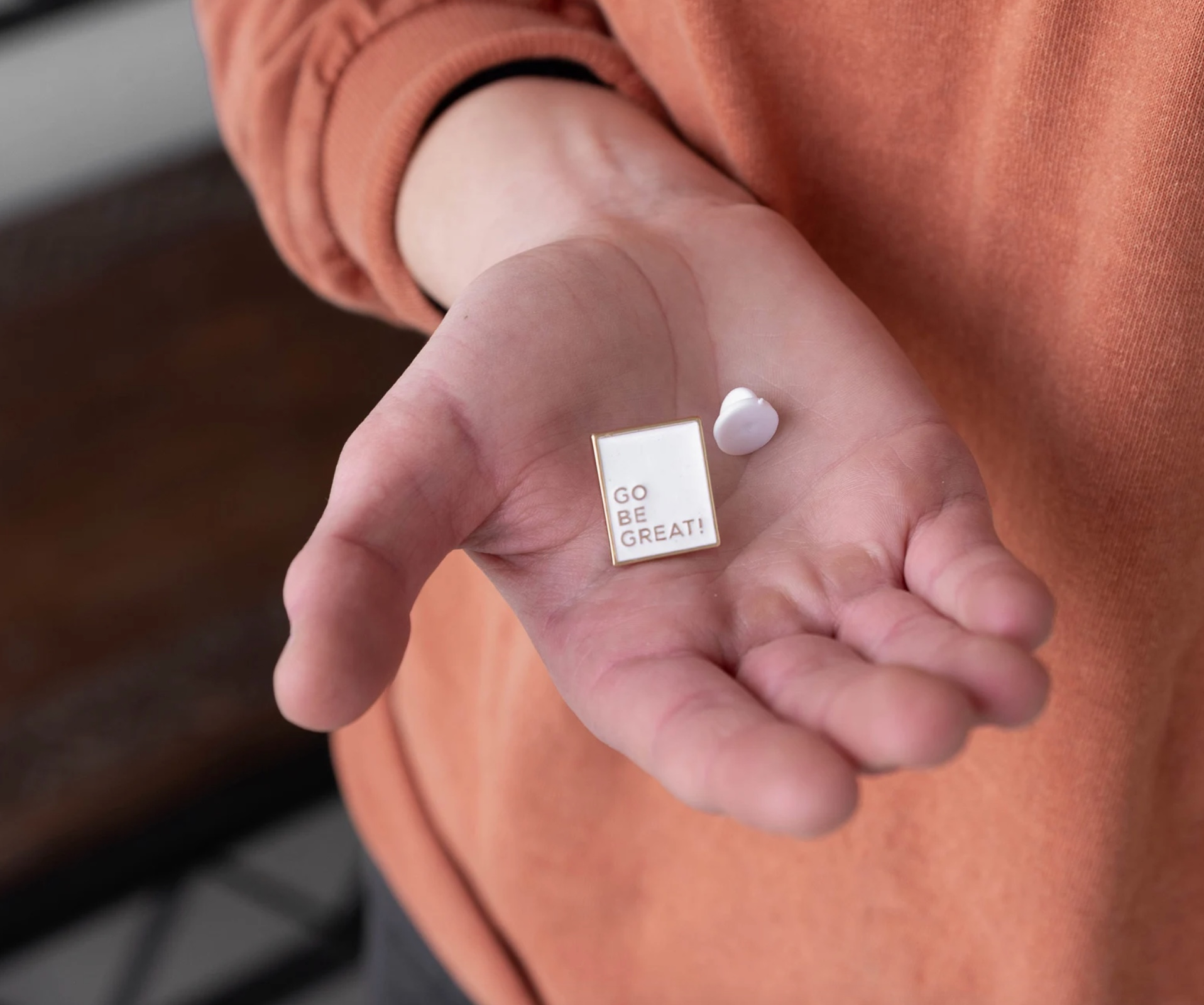 Go Be Great Missionary Pin, , large