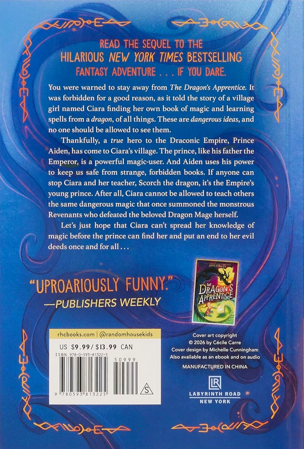 Revenants Return (Dragon's Apprentice Book 2), , large