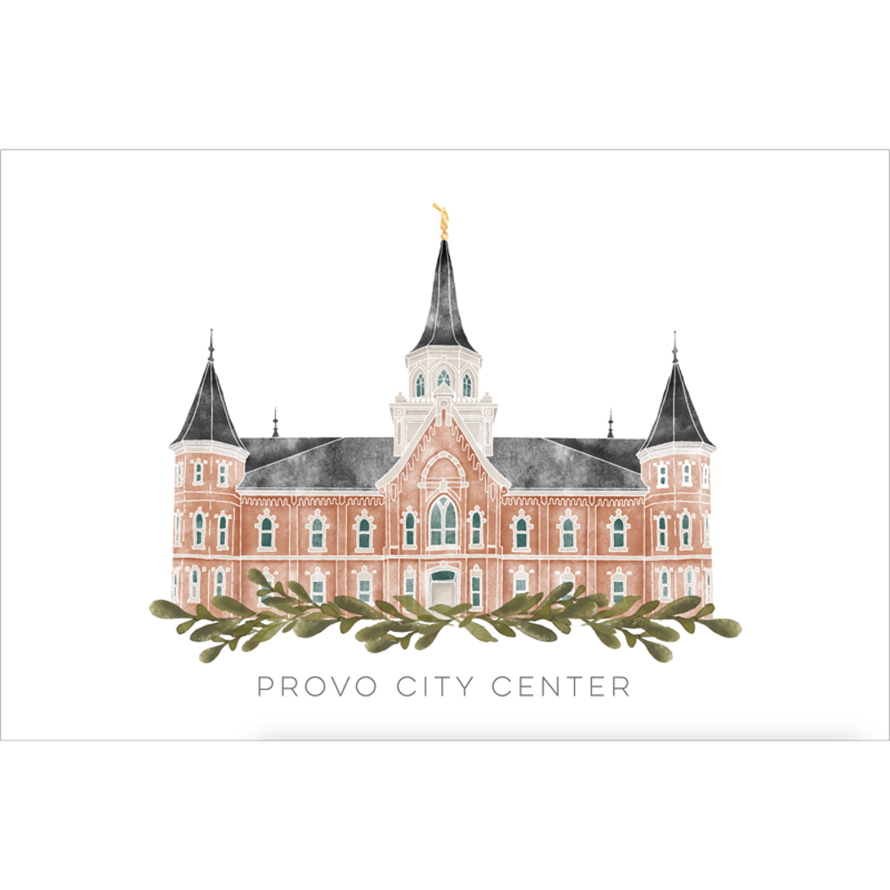 Provo City Center Utah Temple (11x13 Framed Art), , large image number 2