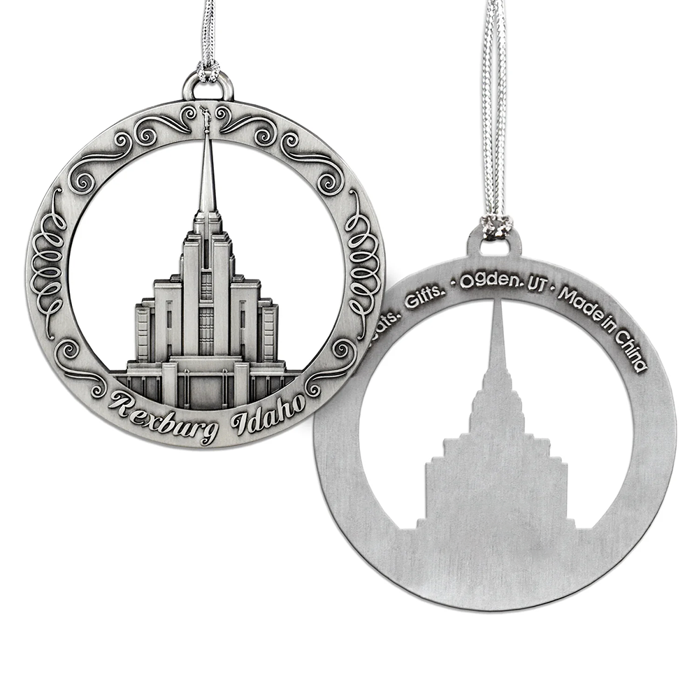 Rexburg Idaho Temple Ornament, , large