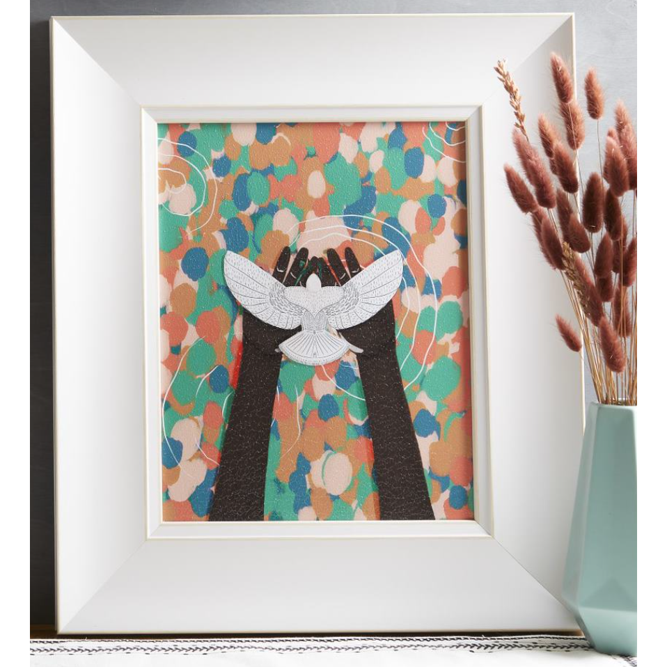 Peace I Give (20x17 Framed Art)