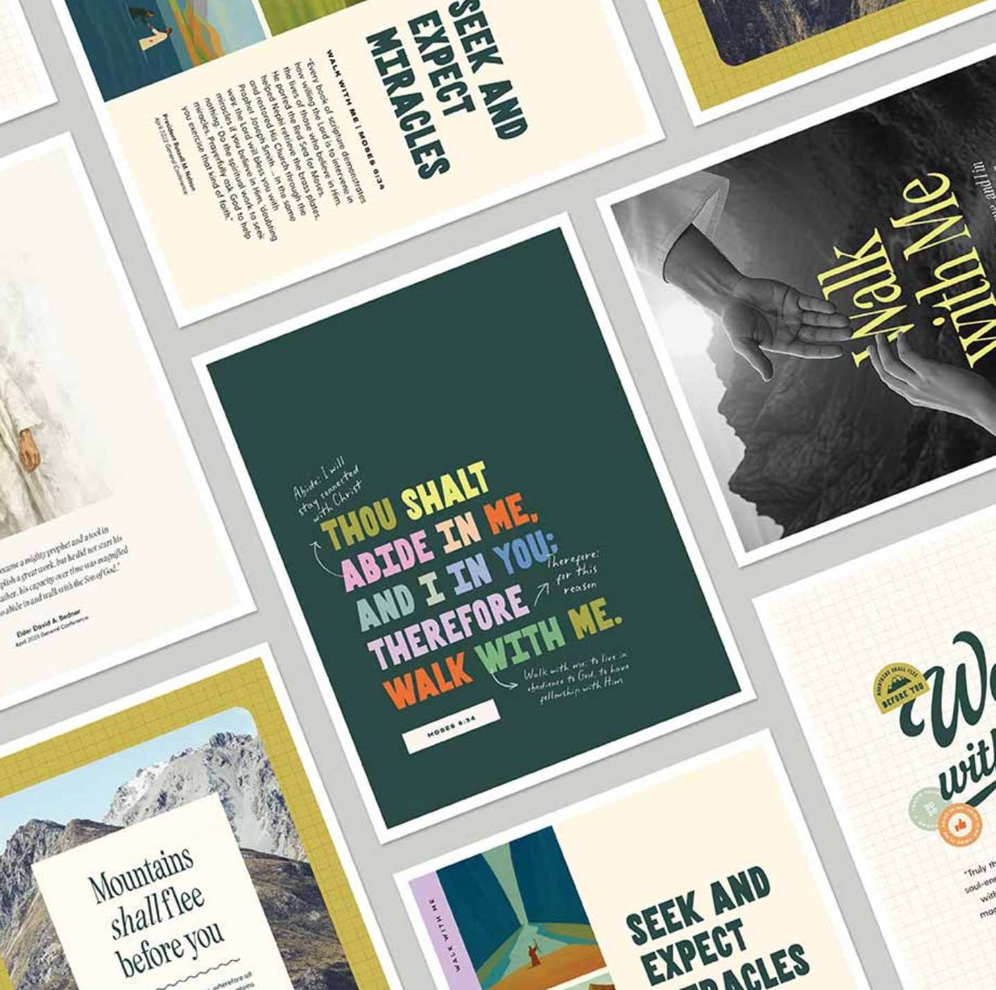 2026 Youth Theme Walk with Me Poster Set, , large