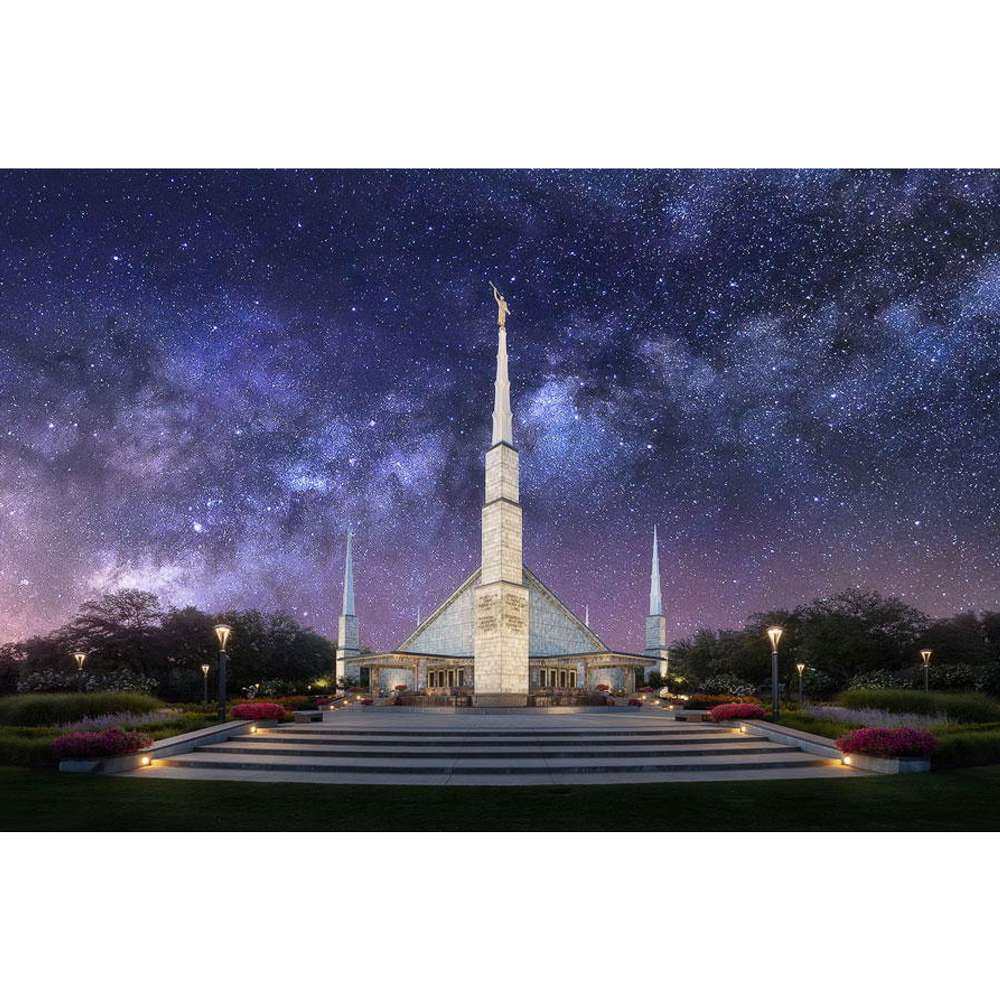 Dallas Texas Temple - For Eternity Print