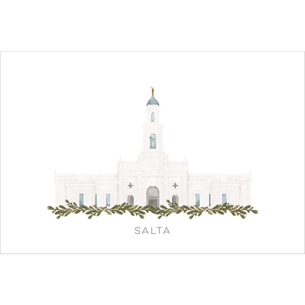 Salta Argentina Temple (11x13 Framed Art), , large image number 2