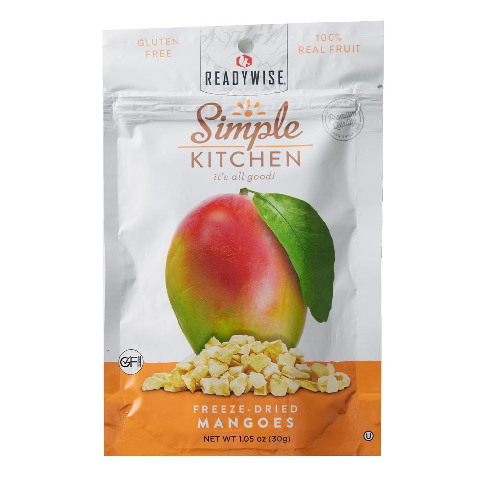 Simple Kitchen Freeze-Dried Mango,  Simple Kitchen Freeze-Dried Mango