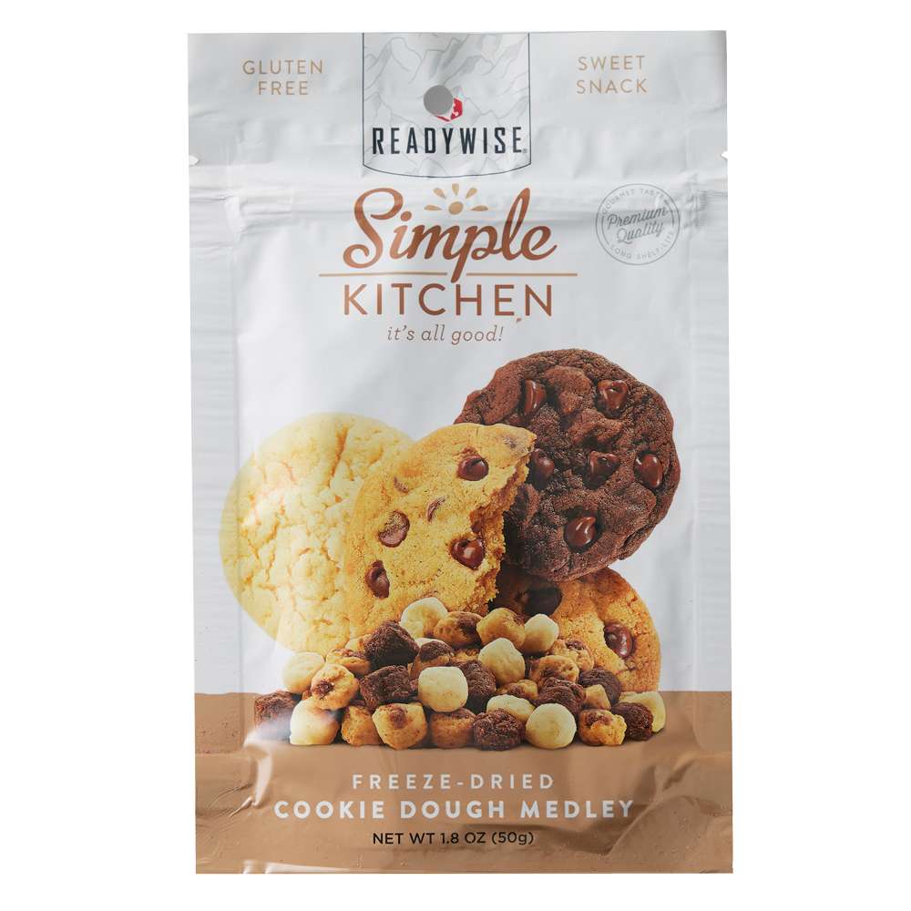 Simple Kitchen Freeze-Dried Cookie Dough Medley Single Pouch