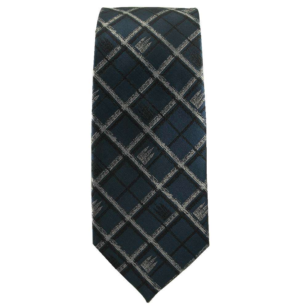 Men's Salt Lake Temple Plaid Necktie
