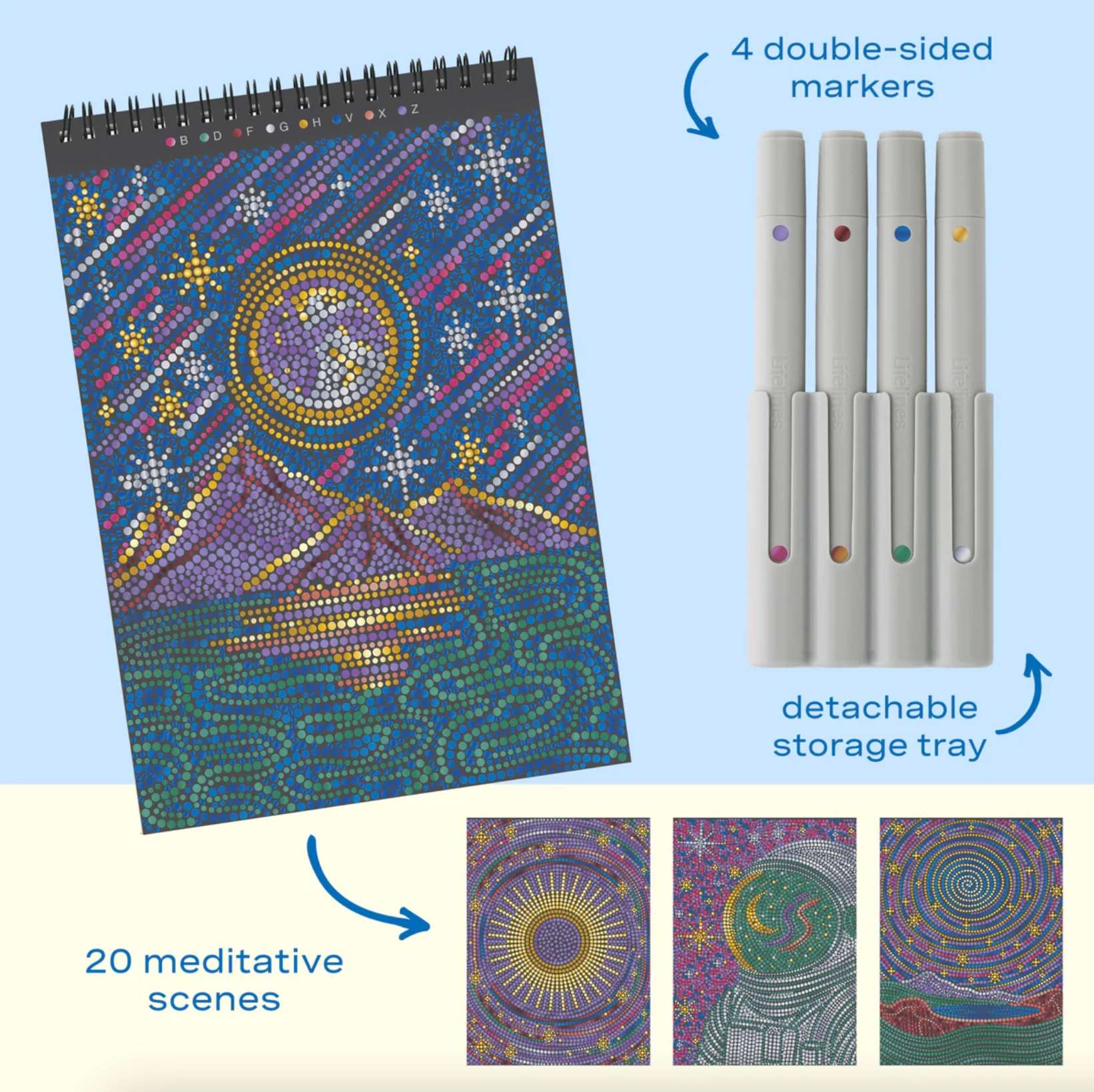 FlowArt Dot-By-Letter, Into the Galaxy, , large image number 1