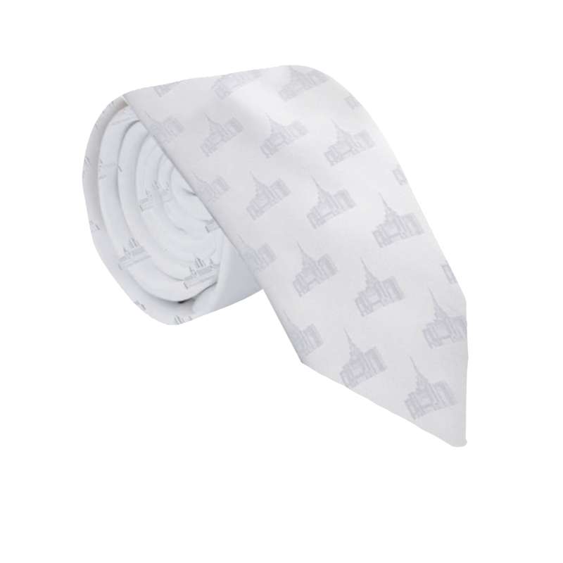 Men's Saratoga Springs Utah Temple Necktie, , large image number 2