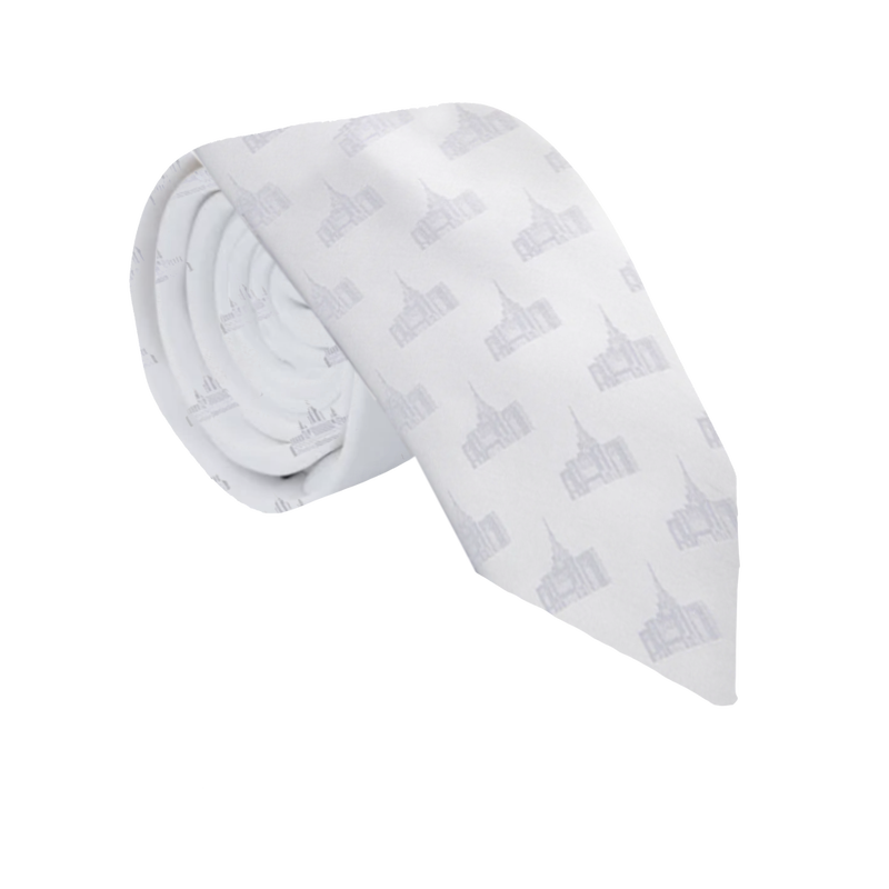 Men's Saratoga Springs Utah Temple Necktie, , large image number 2