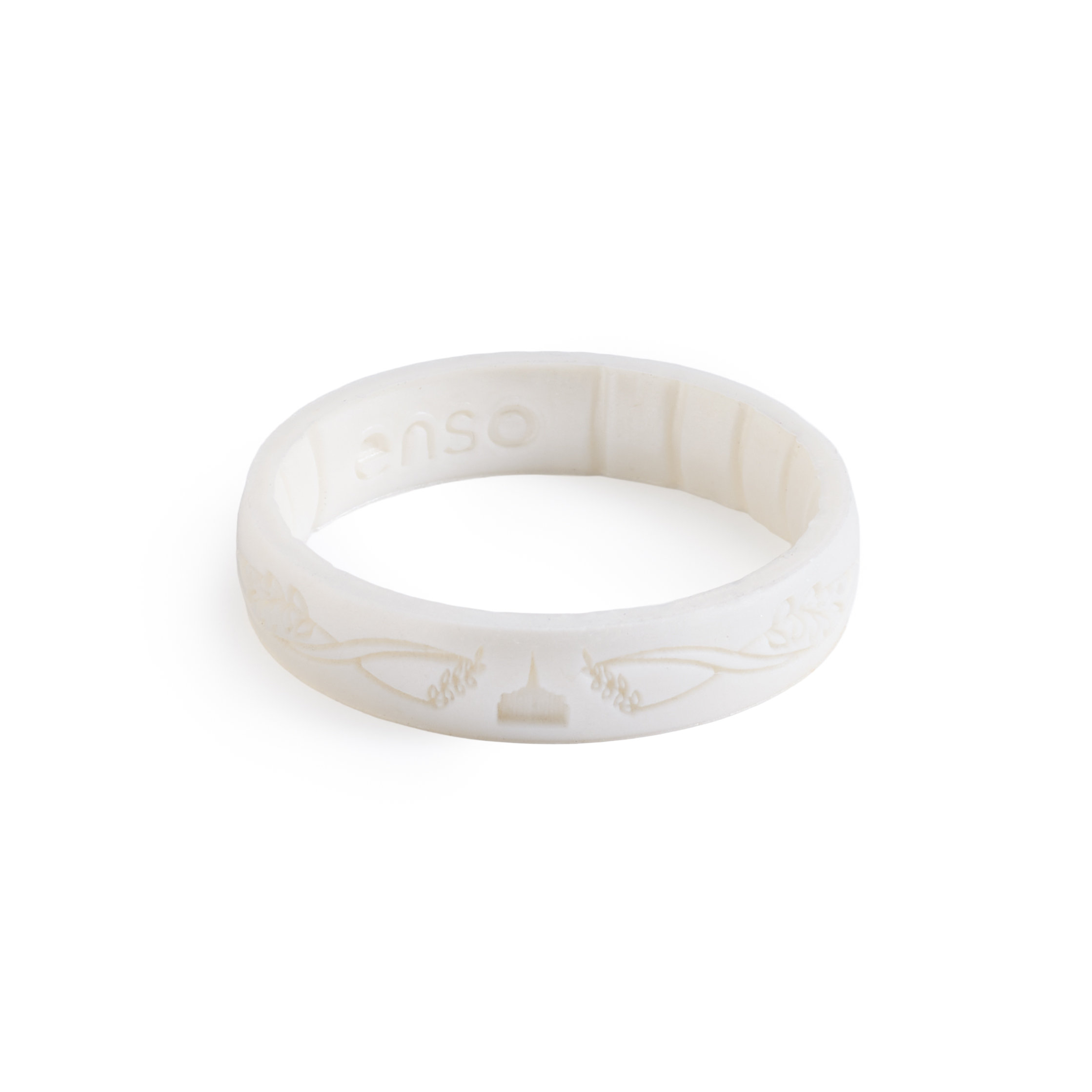 Gilbert Temple Thin Silicone Ring
