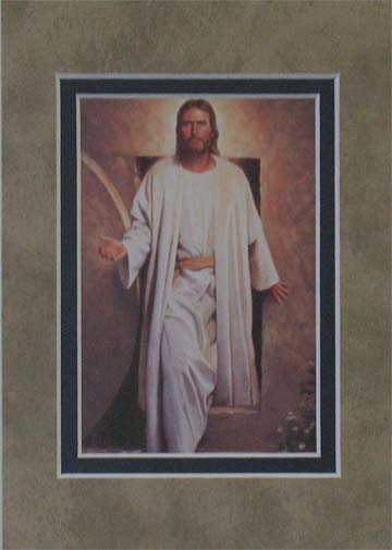 He Is Risen 5x7 Matted Print