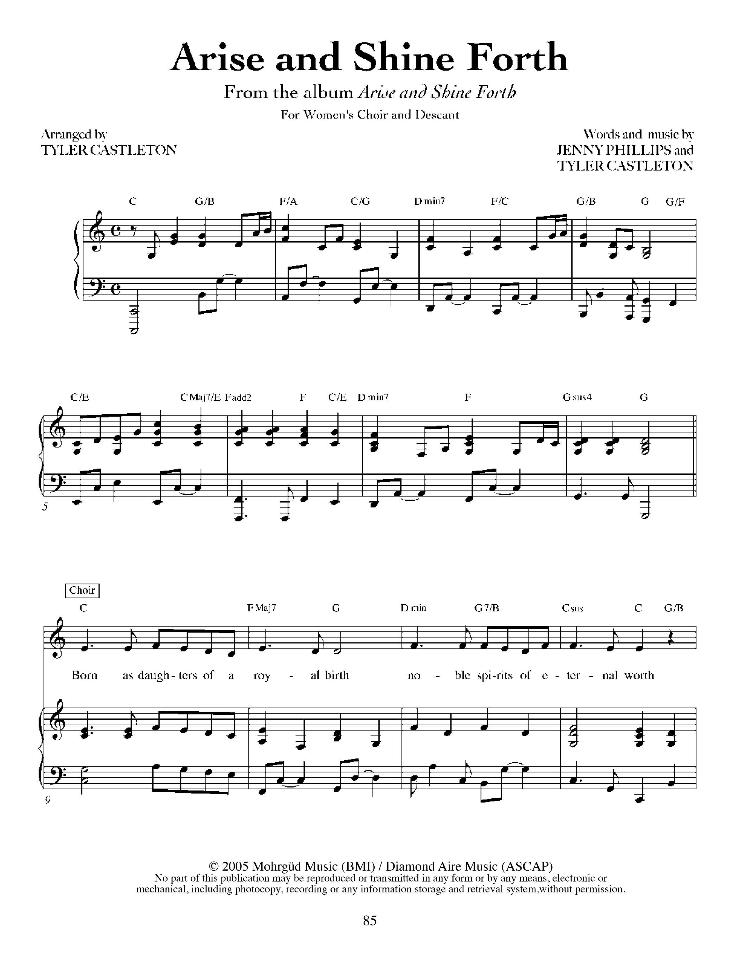 Arise and Shine Forth