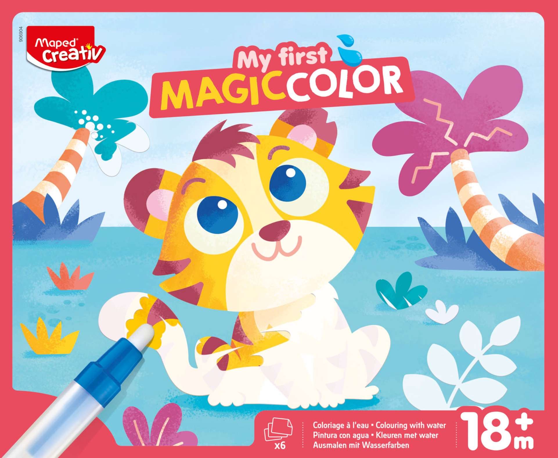 My First Magic Water Coloring Kit, , large image number 0
