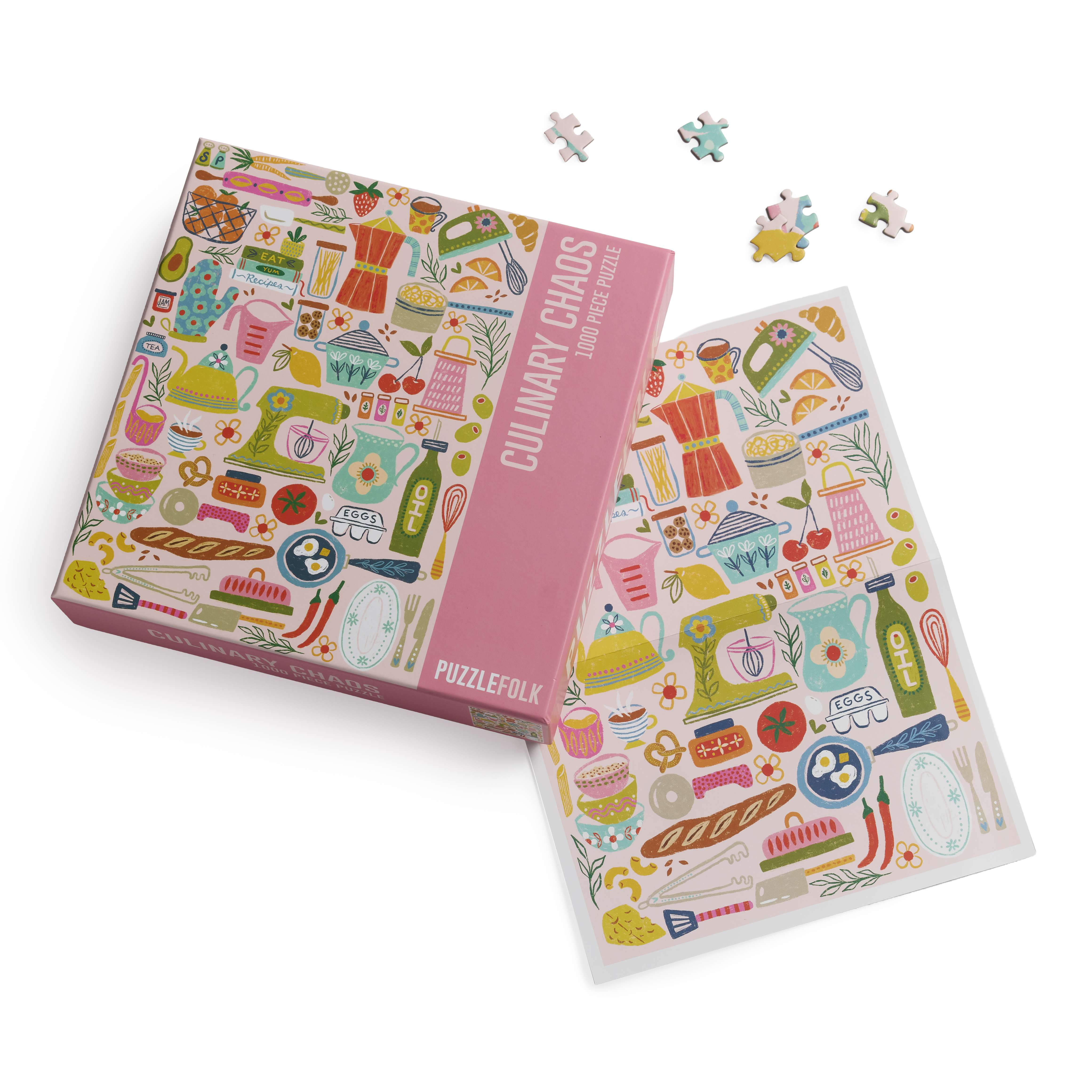 Culinary Chaos 1000 Piece Puzzle, , large