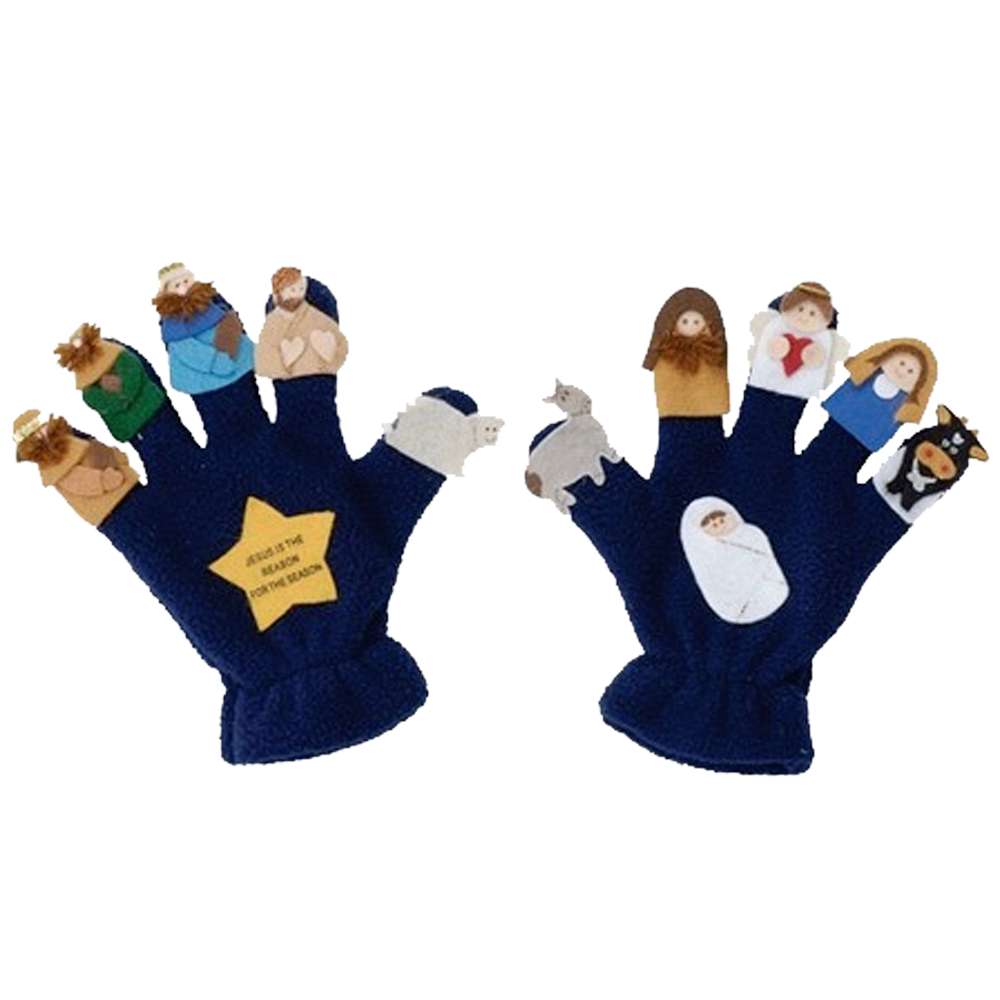 Children's Finger Puppet Nativity Glove