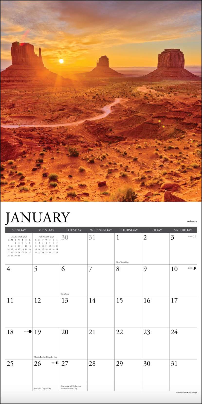 2026 America's Backroads Wall Calendar, , large