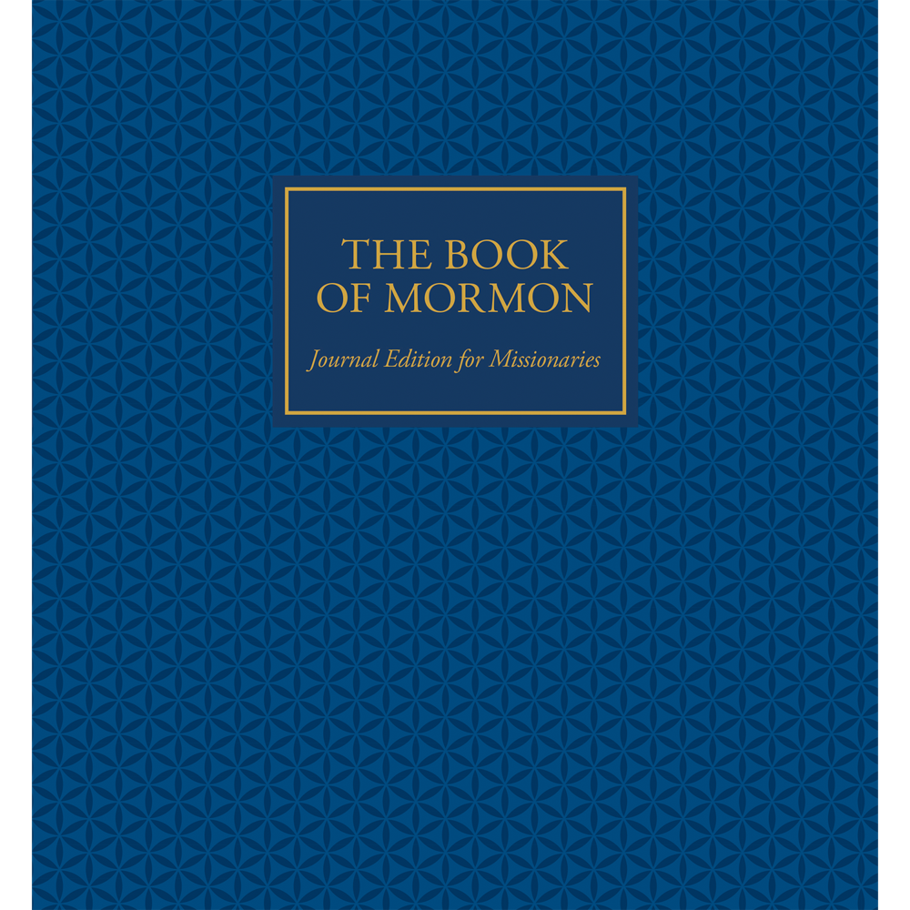 The Book of Mormon, A Journal for Missionaries, Blue (No Index), , large image number 0