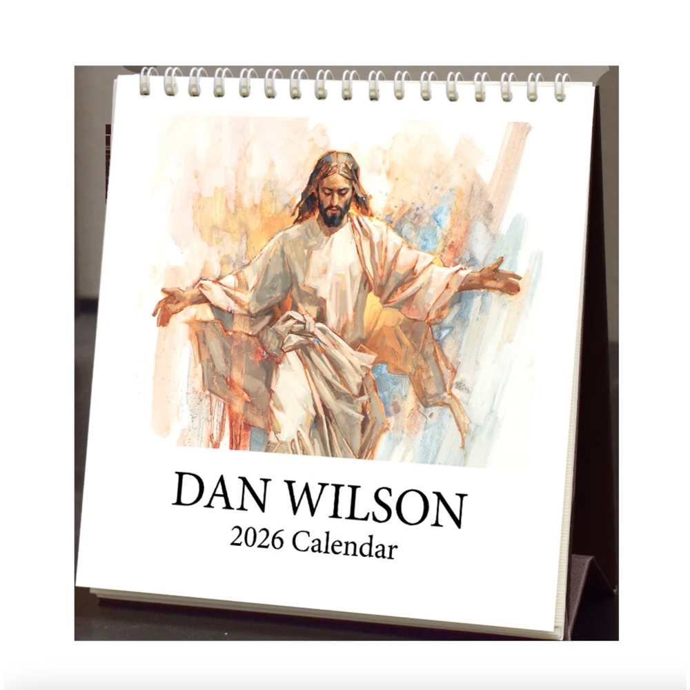 2026 Dan Wilson Desk Calendar,  2026 Dan Wilson Desk Calendar