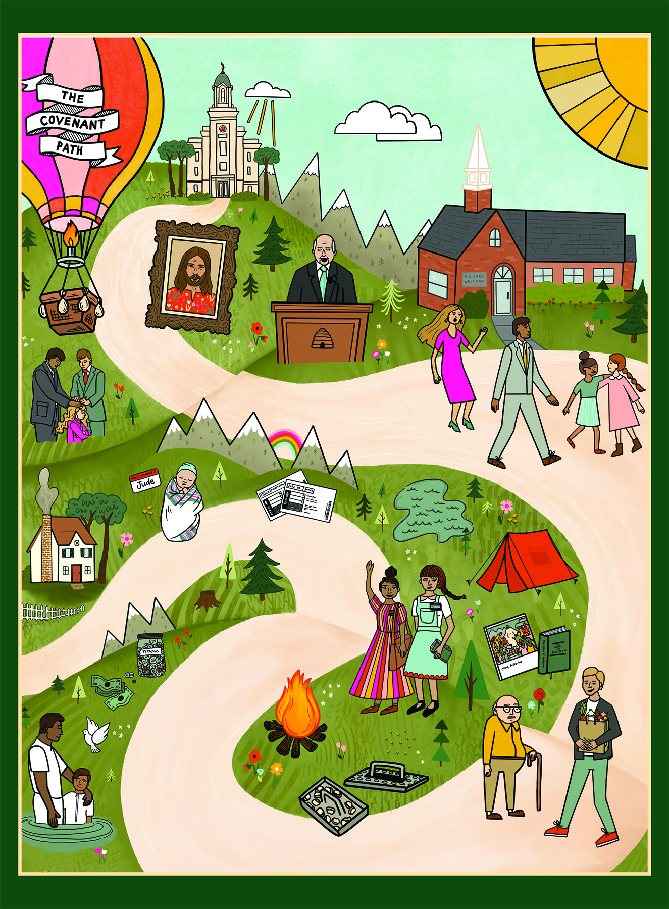 The Covenant Path 275 Piece Puzzle